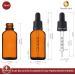 Handsunity 30ml Amber Glass Pipette Bottles Set - 5 Accessories Pharmacy Quality International Shipping - Buy Online on GoSupps.com