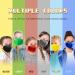 SeekSeed Kids KN95 Face Masks 30 Pcs - 5-Ply Disposable Breathable Masks for Children - Dust Cup Mask with Elastic Ear Loops and Nose Bridge - Girls Boys Comfortable Dust Protection - Buy Online on GoSupps.com