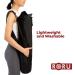 RORU Concept Large Yoga Mat Bag Tote - Lightweight & Washable - Adjustable Carrier for 28-31.5 Wide Mats - Front Pocket - Dual Use Straps - Unisex Black - Buy Online on GoSupps.com