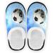 RPlife Green Watercolor Cactus Spa Slippers - Comfortable Women's House Slippers for Guests | Soft Multicolored Design - Buy Online on GoSupps.com