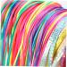 minkissy 7 Sets Colored Hair Rope Girls Hair Accessories Kids Wigs Hair Ties for Braids Hair Tinsel Braid String Fairy Hair Tinsel Kit Hip Hop Hair Tie Braiding Ropes Braided Ribbons Child - Buy Online on GoSupps.com
