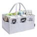 Huhynn pet care bag dog care accessories organizer bag dog-fur care bag for outdoor travel (only bag) (silver gray)