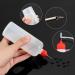 BENECREAT 4oz Precision Tip Applicator Bottles Set - 12 Pack with Droppers & Funnels for Halloween Crafts & Quilling - Oiler Bottle for DIY Projects - Buy Online on GoSupps.com