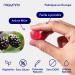 Multivitamin Gummies | 100 Natural Blackberry Flavor Gummies | Vitamins C D B12 E A B6 B5 Folic Acid Biotin Biotin Zinc Iodine Choline | 12 Vitamins & Minerals | Vegans - Buy Online on GoSupps.com