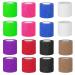 16 Pack Self Adhesive Bandage Wrap, Yolaist Breathable Elastic Athletic Tape, Assorted Color Cohesive Sports Tape for First Aid, Sports Injury, Wrist and Ankle Sprains Protection (2'' x 5 Yards)