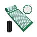 Eeyzd set of 3 environmentally friendly acupressure mat personal foot care carpet stress relaxed matt for muscle relaxation improves sleep yoga acupuncture matte green green green green