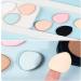 Fingertip Air Cushion Mini Finger Powder Puff Face Concealer Powder Makeup Setting Dry and Wet Dual-use Non Latex Dressing No Powder (10 Pieces of Bright Colors are Delivered Randomly) - Buy Online on GoSupps.com