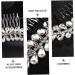 Ipetboom 1 Pc Comb Glammetic Glamzilla Beauty Wedding Ceremony Yinm The Prom Nupec Hair Prop Creative Headdress Wedding Dress Hair Accessories Hair up Hairpin Bride Headgear Alloy - Buy Online on GoSupps.com