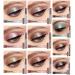 AllbestAye Glitter Liquid Eyeshadow | Long-Lasting Shimmering Waterproof Metallic Makeup | 10 Multi-Colored Shades - Buy Online on GoSupps.com