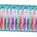 Zumaha compact toothbrush for adults hand toothbrush with foldable handle toothbrushes for sensitive teeth and gum loss 10 pieces ergonomic