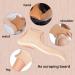 4-Piece Gua Sha Set & Wood Massage Roller for Pain Relief & Relaxation | Perfect for Neck Legs Eyes & Back - Buy Online on GoSupps.com