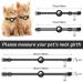 Shop Adjustable Airtag Cat Neck Band with Bell | Reflective Kitten Collar Holder | Safety Buckle for Cats | 17.8-30.5 cm - Violet - Buy Online on GoSupps.com