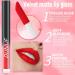 MAEPEOR Matte Liquid Lipstick Kit | 5PCS Long-Lasting Lipstick Set with Brush | Non-Stick Cup Lip Gloss (Color 0501) - Perfect for All Skin Tones | Shop Now Worldwide - Buy Online on GoSupps.com