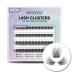 WONSIS Lash Clusters  False Eyelashes Individual for DIY Lash Extension  48 Clusters Mix Length Individual Lashes  Natural Look Reusable Cluster Lashes for Home Eyelash Extensions (Volume) Mixed-Volume