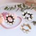 KKNEKKI Hair Scrunchie Beads - Elastic Headband with Faux Pearls and Crystals for Girls - 3 Colours: Black Brown Beige - Buy Online on GoSupps.com