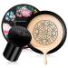 Mushroom Head Air Cushion BB Cream Concealer Lasting Nude Makeup Moisturizing Brightening Pigment CC Liquid Foundation Even Skin Tone Makeup Base Primer Foundation (Natural)