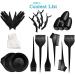 20pcs Hair Dye Kit - Professional Hair Coloring Tool Set with Bowls, Brushes, Gloves, Clips, Comb, and Disposable Shawl - Buy Online on GoSupps.com