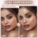 AIUEO Liquid Highlighter - Long Lasting Glitter Shimmer Oil for Face & Body | Multi-Use Luminous Contour Makeup | Gold 0.04oz - Buy Online on GoSupps.com