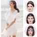 MaoXinTek Rhinestone Hairbands | Elastic Bohemia Crystal & Pearl Headbands for Women - 5 Chic Styles - Buy Online on GoSupps.com