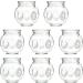 8PCS Glass Cupping Therapy Set Safe Styrofoam Packaging No. 3 3 | Boost Wellness & Recovery - Buy Online on GoSupps.com