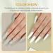 COSCELIA Builder Gel Set - Pink Clear & White UV Gel for Nail Extensions - 6 x 15ML - Perfect for Beginners - DIY Gel Nails - Buy Online on GoSupps.com