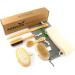 Dry Brushing Body Brush Set of 5  Natural Bristle Body Brush with Detachable Long Handle  Face Brush  Pumice Stone for Feet  Back Scrubber  Cellulite Massager Brush for Cellulite  Lymphatic Drainage wood-1 - Buy Online on GoSupps.com