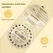 Spermuoy Children Tooth Storage Box - Wooden Souvenir Box for Kids | Cartoon Tooth Fairy Keepsake - Buy Online on GoSupps.com