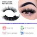 Miss Kiss Spikes Lashes - Natural Look Cat Eye & Wispy Faux Mink Eyelashes | Classic 14MM Extensions | Sassy Spiky Lash Set - Buy Online on GoSupps.com