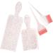 FOMIYES 5 Sets Highlighter Comb Hair Coloring Kit Hair Foiling Tools Balayage Board with Brush Hair Coloring Tools Hair Kit Balance Board Hair Dye Paddle Pink To Color Nylon Perm Board - Buy Online on GoSupps.com