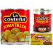Mexican Food Set - La Coste a Chipotle Tomatillos 794g La Coste a Chipotle Chilies in Adobo Sauce 220g and El Yucateco Achiote Paste 100 g