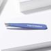 Tweezerman Mini Slant Tweezer - Granite Sky | Travel Tweezers for Eyebrows and Facial Hair - Buy Online on GoSupps.com