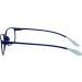 Opulize ICE Reading Glasses - 5 Pack Ultralight Crystal Blue Frames for Men & Women +2.00 Diopters - Buy Online on GoSupps.com