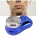 Mini Beard Trimmer Mini Hair Clipper with Stainless Steel Blades Low Noise Pocket Size for Home (Polished Blue) - Buy Online on GoSupps.com