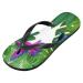 Mnsruu Tropical Flip-Flops for Home & Travel | Stylish Floral Bird & Butterfly Design | XS for Men & Women - Buy Online on GoSupps.com