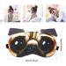 HXINFU Funny Pug Dog 3D Eye Mask for Men - Sleep Blindfold for Home & Office - Buy Online on GoSupps.com