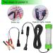 Ankey 12V 100W 6000 Lumen LED Fish Bait Crappie Luring Light - Submersible Night Fishing Lure with 24.6 Ft Cord - Buy Online on GoSupps.com