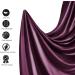 Lanest Housing Satin Sheets Full Size Set - Silky Soft, Fade Resistant Bedding with Extra Deep Pocket - Purple Full (4 Piece Set) - Buy Online on GoSupps.com