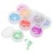 minkissy 9 Boxes Nail Decoration Jewelry Jewlery Nail Art Beads Kit Jewels for Nails Gems for Acrylic Nails Acrylic Nail Gems Small Beads Nail Beads Manicure Glass Decorate