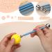 Buy Bamru 14 Dotting Tools Set for Stone Painting Nail Art & Embossing - Includes Balls Box & Pen - International Shipping Available - Buy Online on GoSupps.com