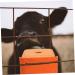 Balacoo Cattle Salt Block Feeder Cattle Sheep Food Bowl Livestock Feeding Bucket Farm Livestock Salt Block Feeding Box for Sheep Goat Pup Dog Farm Supplies Accessory Orange Livestock Feeder Bowl - Buy Online on GoSupps.com