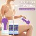 Seopri Roll on Wax Kit â€“ Hair Removal Waxing Kit with Lavender Cartridges & 100 Strips for Sensitive Skin - Buy Online on GoSupps.com