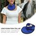 Thyroid Shield Collar Cover 59X15.5CM - Radiation Protection for Hospitals - Blue Rubber Cap - Buy Online on GoSupps.com