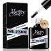 8 in 1 Gel Nail Glue  BettyCora Gel Glue for Nails Super Strong Nail Glue for Acrylic Nails  12ML Brush On Nail Glue Base Gel  Slip Solution  Strengthener  Nail Extension UV Nail Glue  Curing Needed A0-Gel Nail Glue