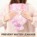 Naanle 2L Transparent Hot Water Bottle with Lid - Spring Cherry Blossom Design for Menstrual Cramps Pain Relief & Hot/Cold Therapy - Buy Online on GoSupps.com