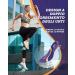 QBK Arch Support Insoles for Heel Spur Relief | Prevent Metatarsalgia & Overpronation | XL Violet (Men 45-48) - Ideal for Work & Standing - Buy Online on GoSupps.com