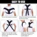 LDBKLGHJ Posture Corrector - Quality Unisex Back Support System Shoulder Brace and Back Straightener Designed-Relieve Fatigue and Pain- Experience Healthy Back Posture Today!(L) - Buy Online on GoSupps.com
