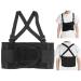Back Support Belt for Waist & Back Braces (L) - Ultimate Comfort & Pain Relief | International Shipping Available - Buy Online on GoSupps.com