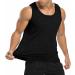 Babioboa Men's 2 Pack Workout Tank Tops - Black/Black1 (Slim Fit) Large - Buy Online on GoSupps.com