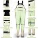 Buy Ieilulu Children's Fishing Waders - Waterproof Adjustable Straps Breast Pocket Slipproof Boots - Perfect for Adolescent Kids - Size 29 Green - Buy Online on GoSupps.com