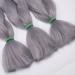 24" Hair Braid Braiding Hair Extension Synthetic Crochet One Piece 100g Heat-Resistant - Grey - Buy Online on GoSupps.com